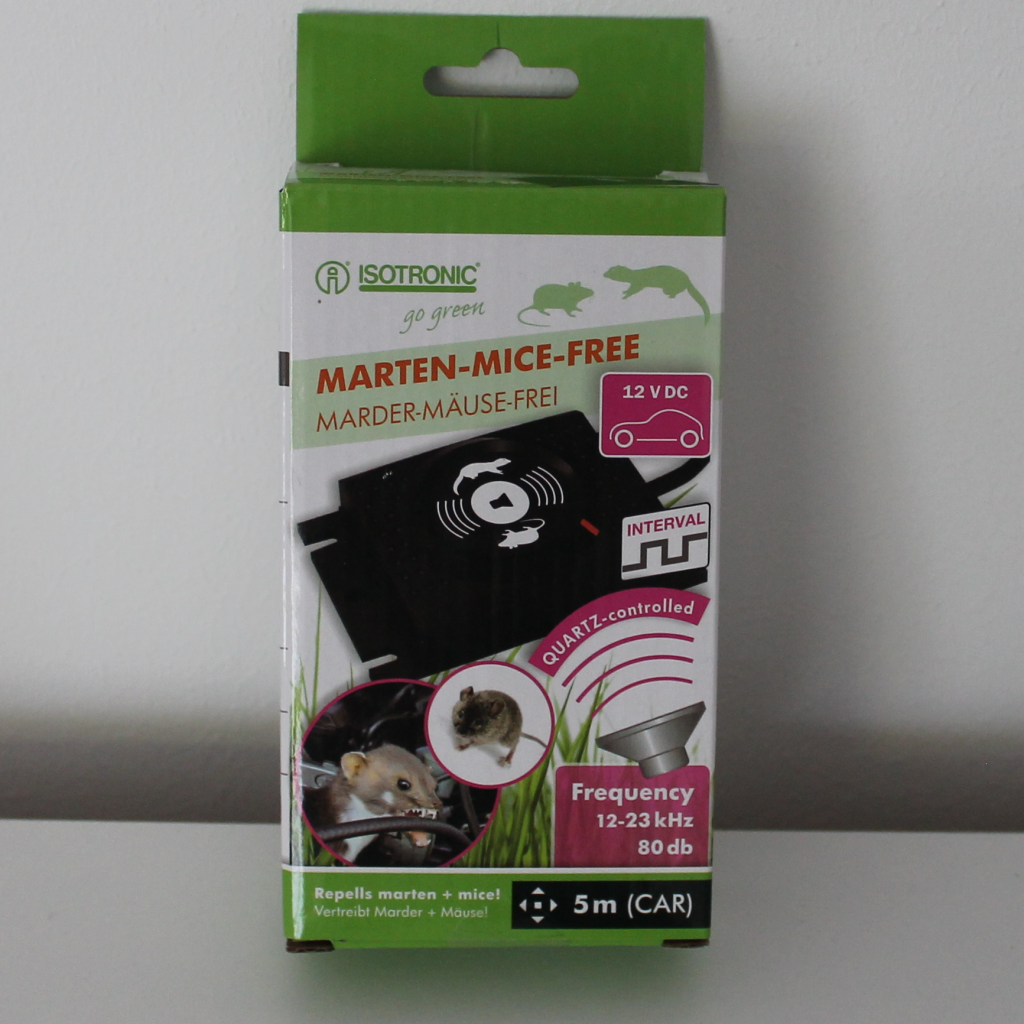 ISOTRONIC marten protection packaging tested