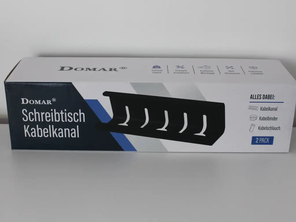 Verpackung der Kabelkanäle