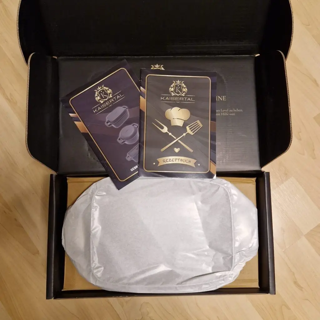 Gusseisen Bräter Unboxing