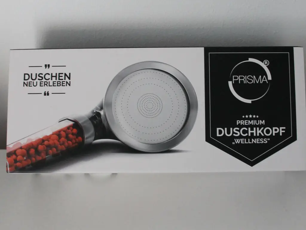 Verpackung vom Duschkopf