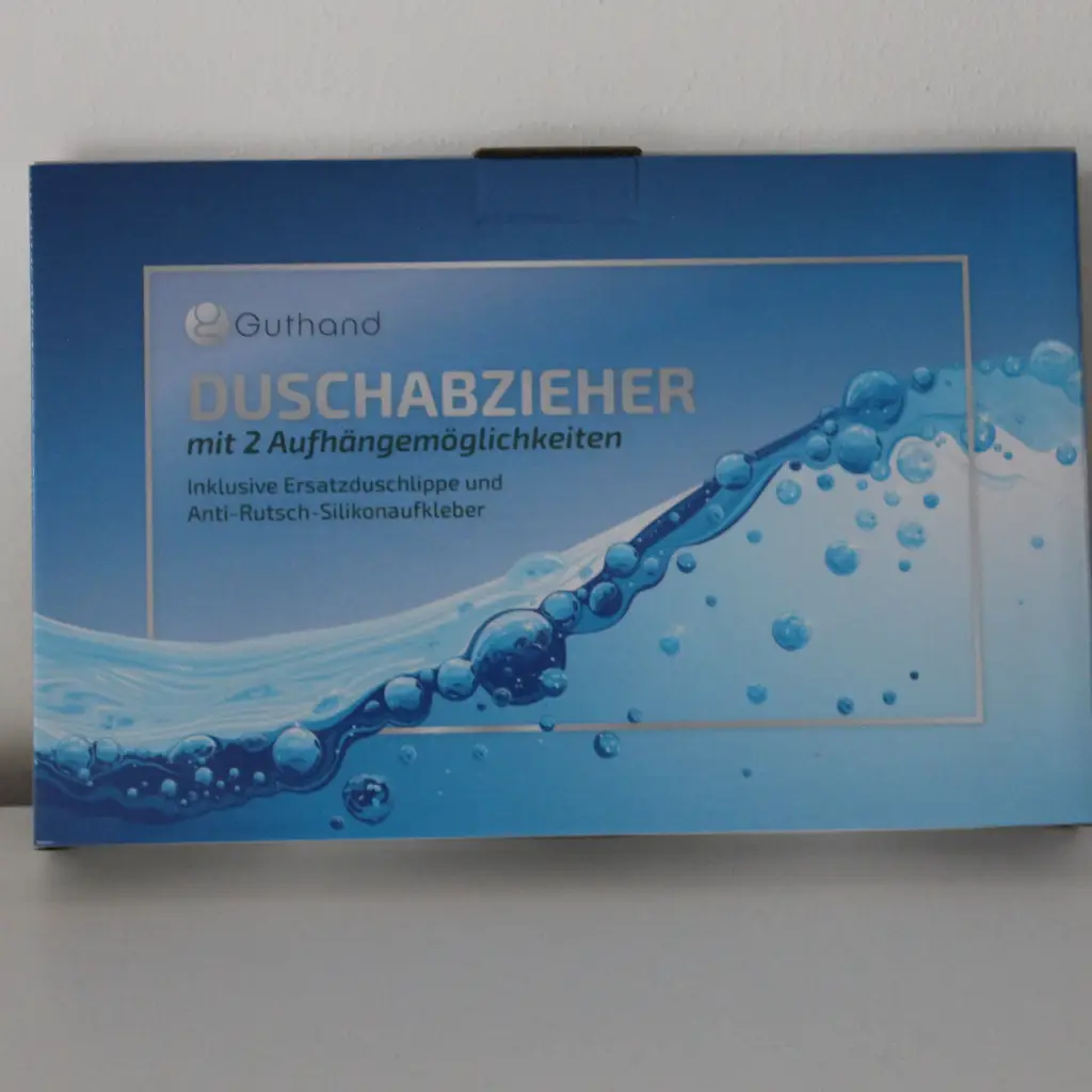 Verpackung des Duschabziehers