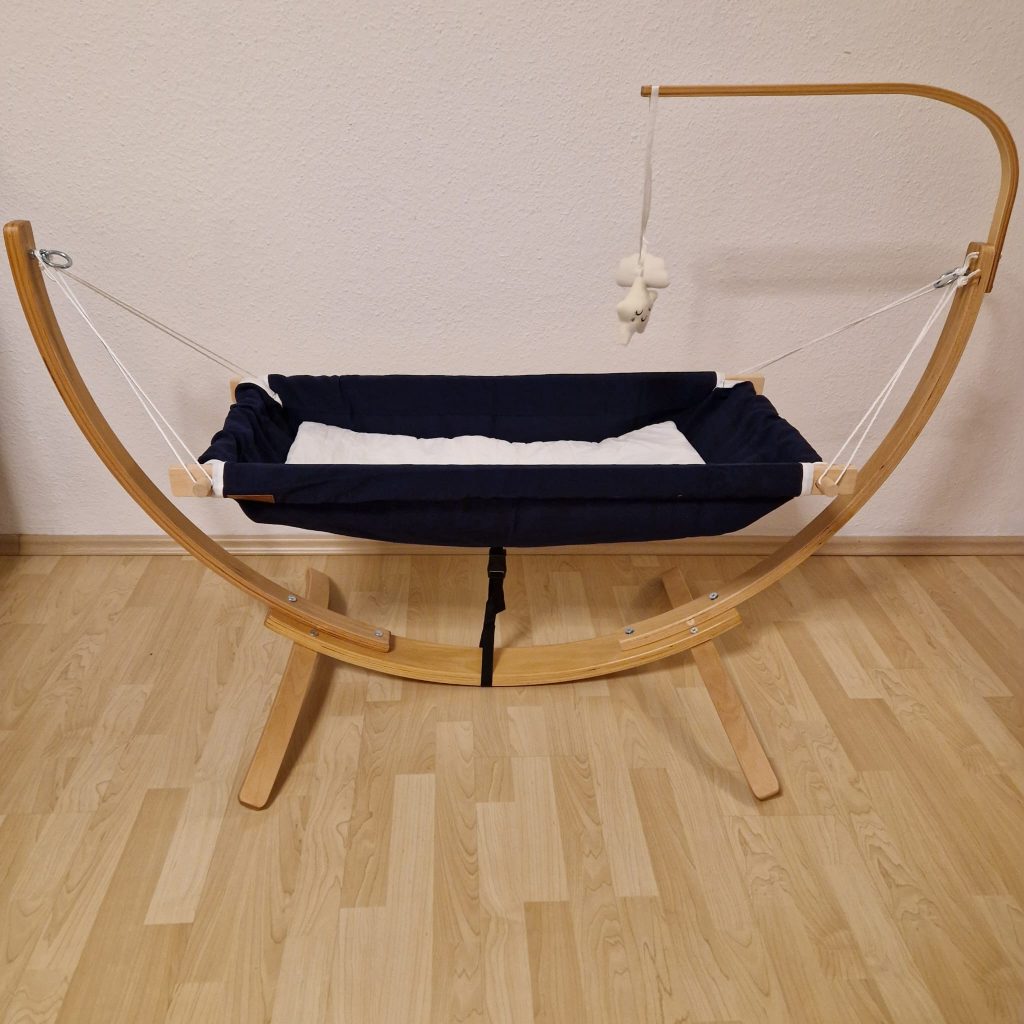 constructed baby hammock