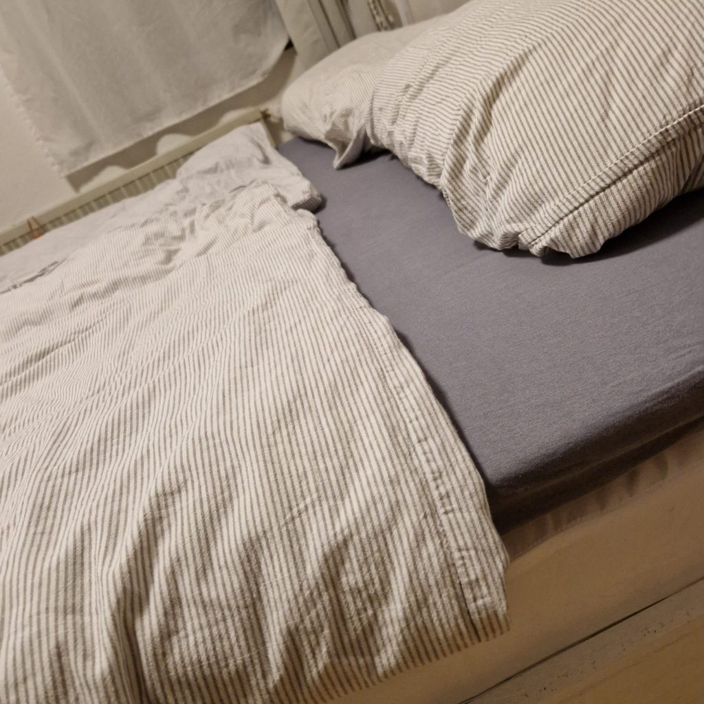 Fitted sheets in a practical test