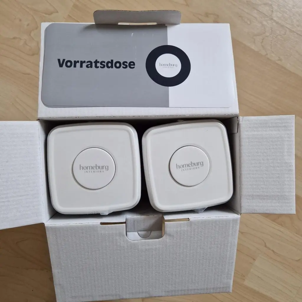 Vorratsdosen Unboxing