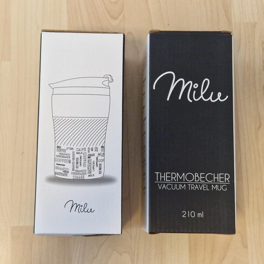 Thermal mug packaging