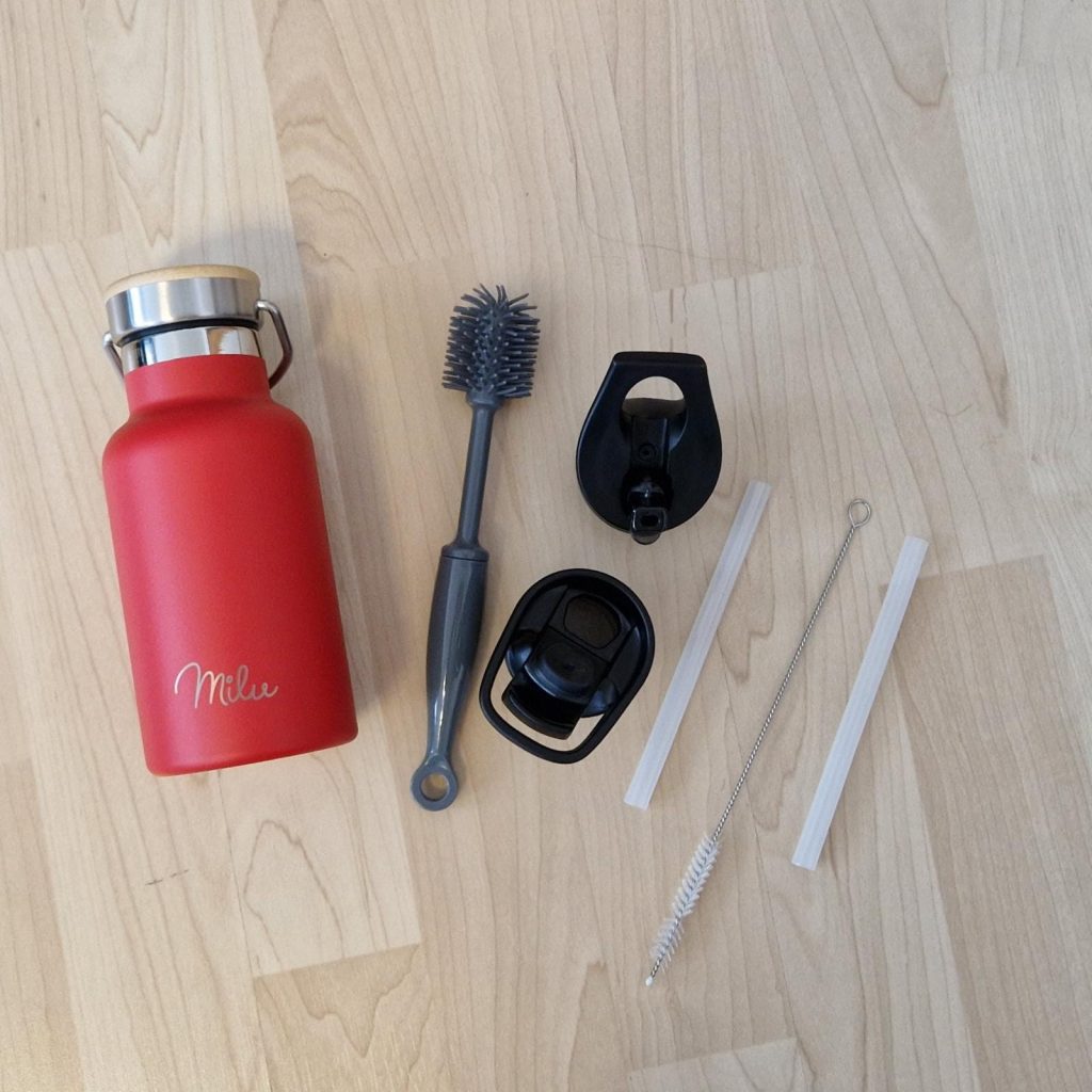 Drinking bottle including accessories