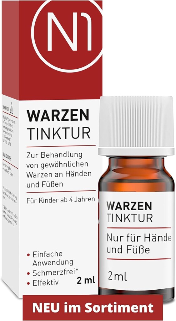 Wart tincture in the 2023 test