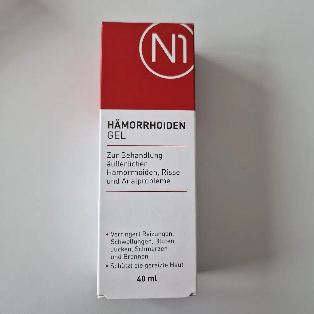 Hämorrhoiden Gel Verpackung