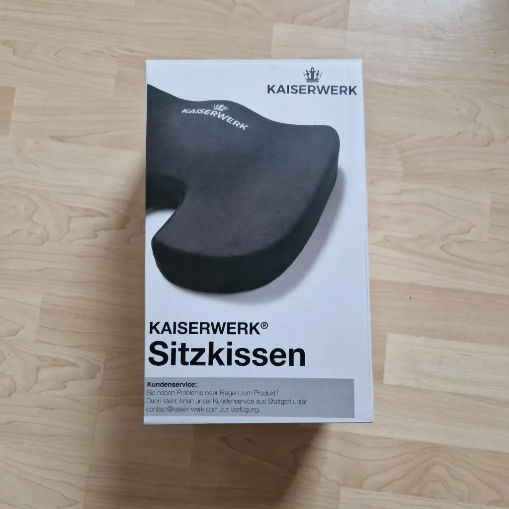 Sitzkissen Verpackung