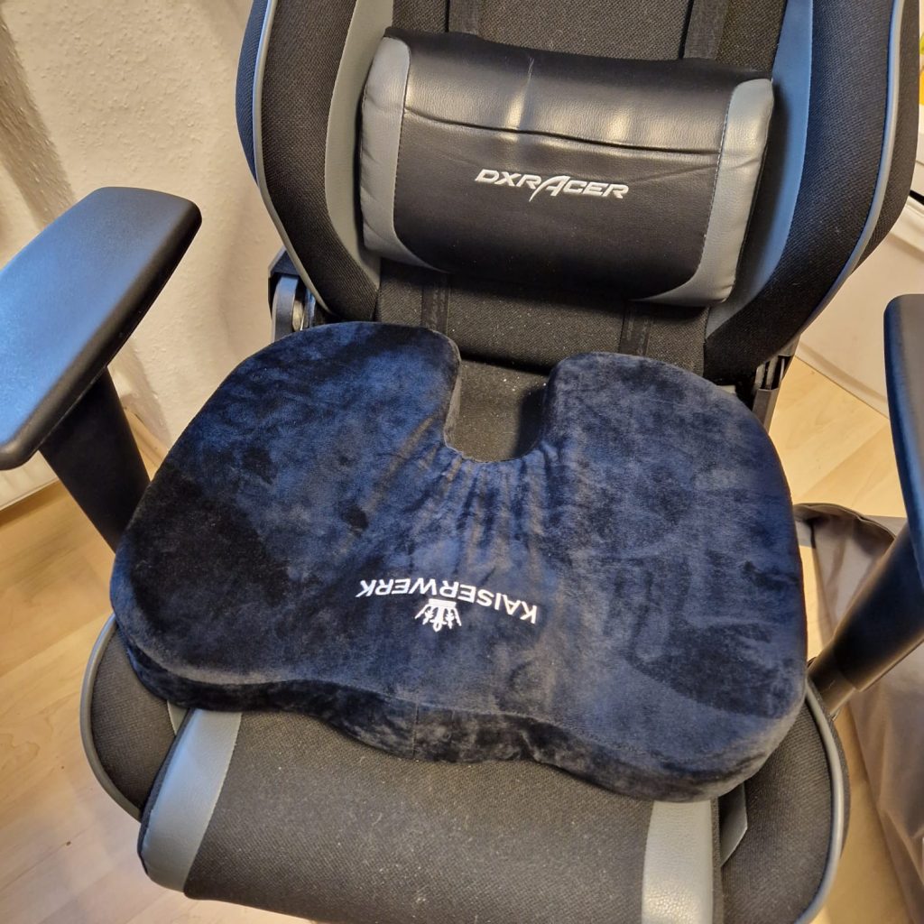 Product testing a seat cushion