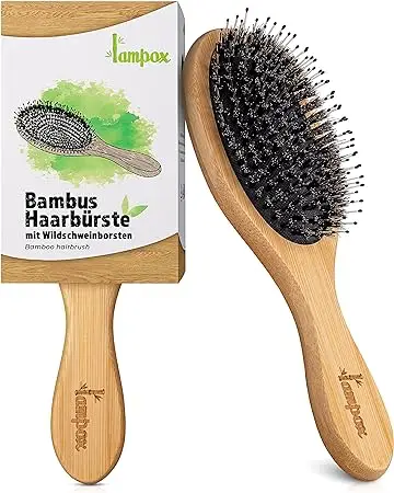 Bamboo hairbrush in test 2023