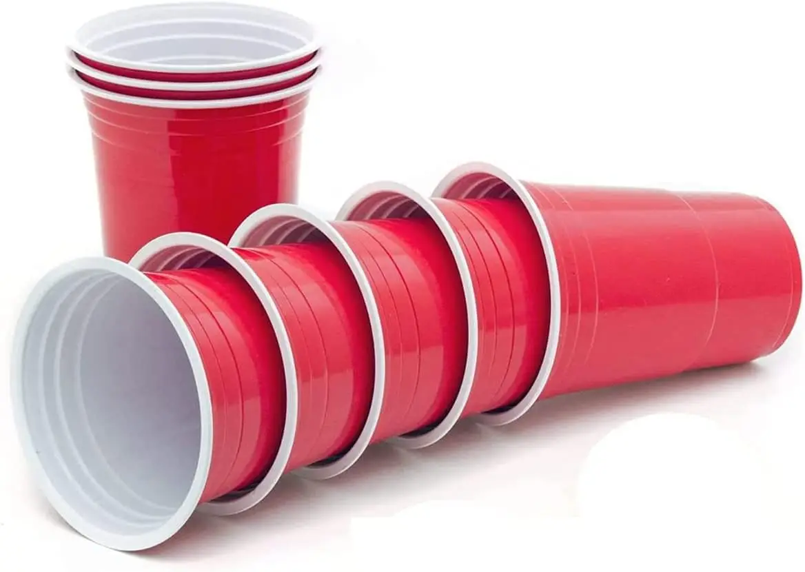 Copas de fiesta Red Cups en la prueba 2023