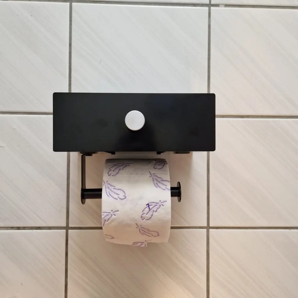 Toilettenpapierhalter mit Feuchttücherboxim Praxistest