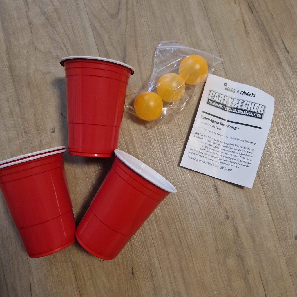Red Cups Partybecher Einzelteile