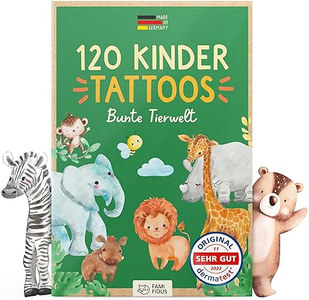 Kindertattoos im Test 2023