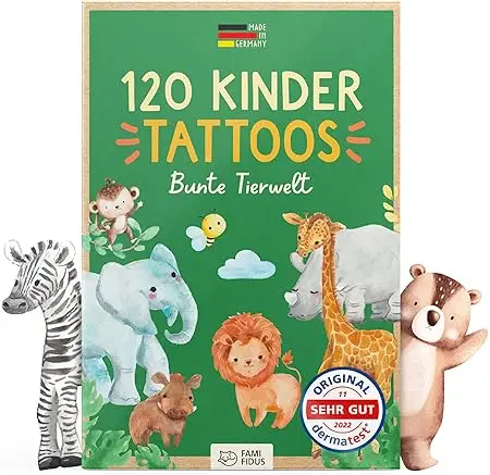 Tatuajes para niños en la prueba 2023