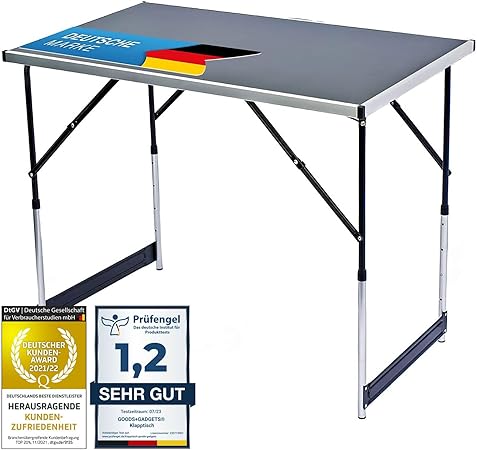 Folding table in test 2023