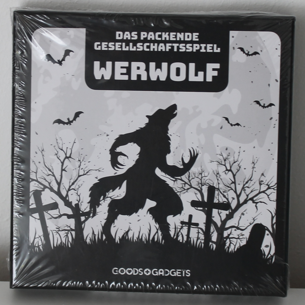 Werewolf game packaging