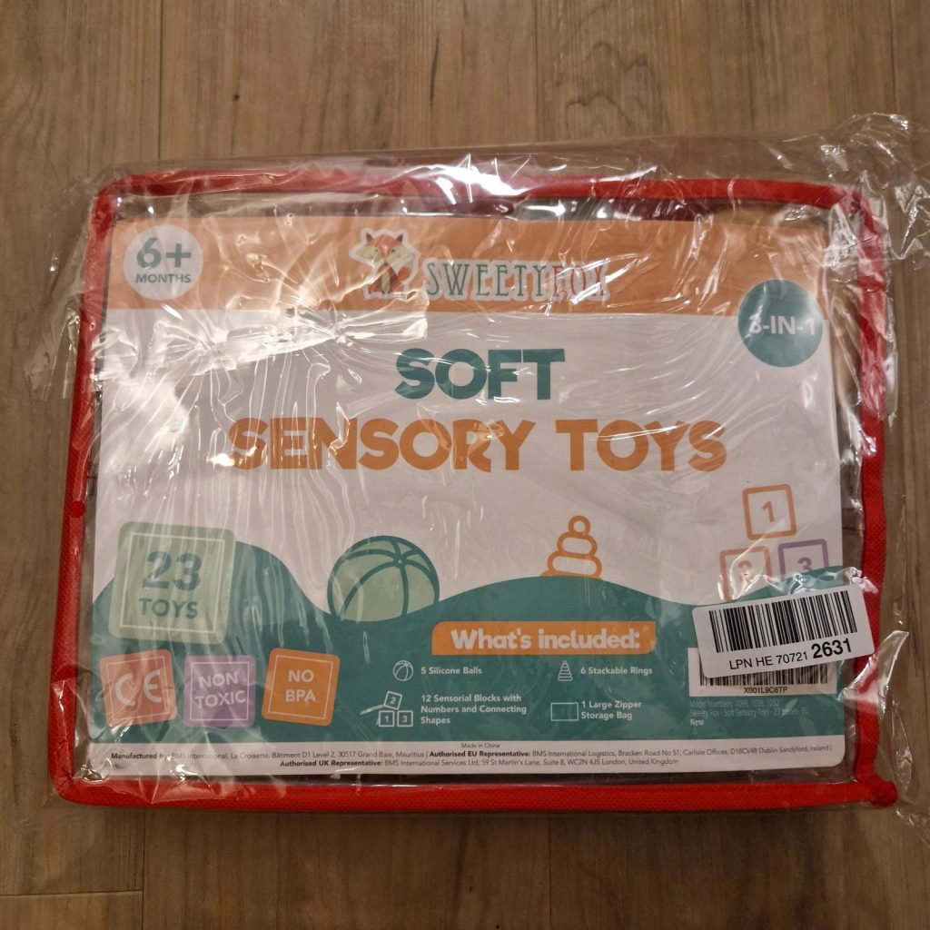 Montessori babyspeelgoedverpakking