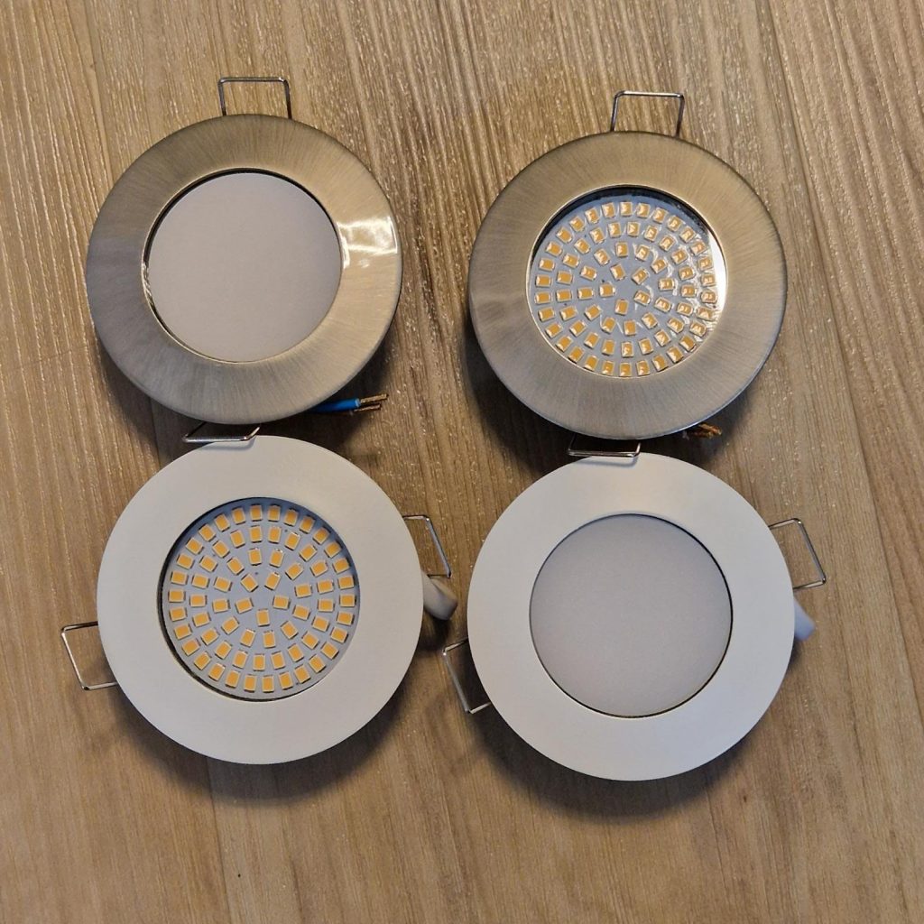 LED Einbaustrahler
in verschiedenen Farben, mit und ohne Milchglas
