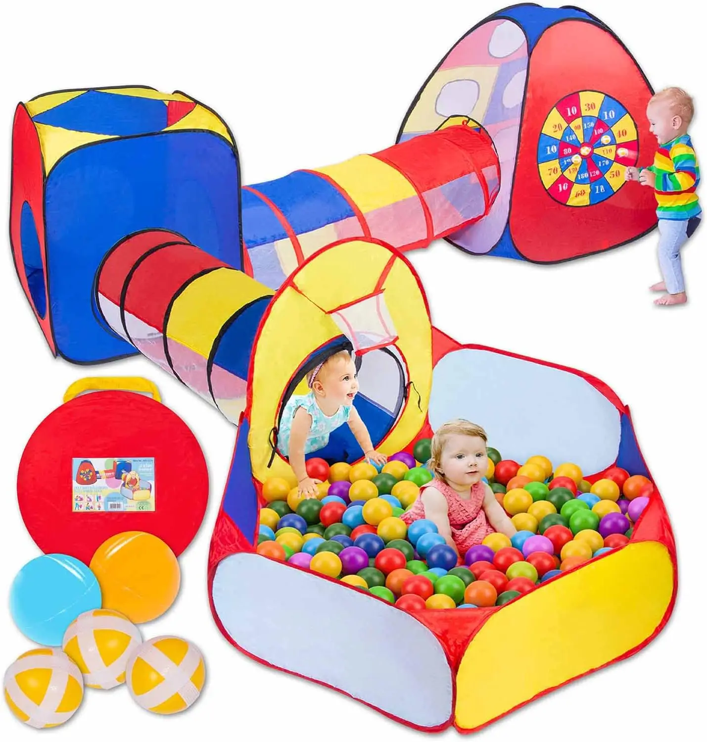 all Kids United® Spielzelt mit Tunnel