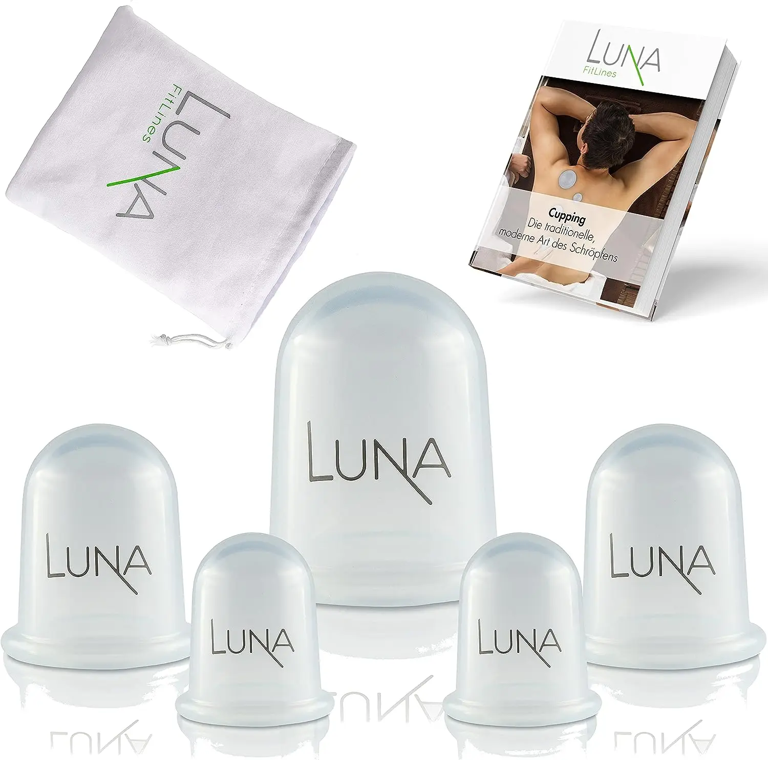 LUNA FitLines Schröpfgläser