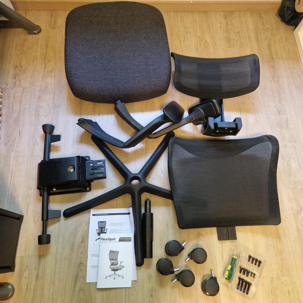 BackSupport bureaustoel BS8 Pro losse onderdelen