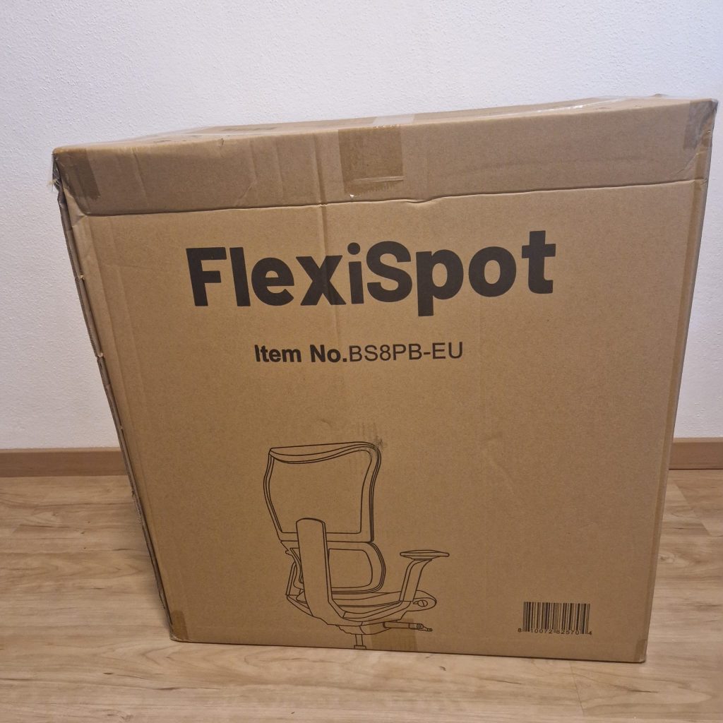 BackSupport bureaustoel BS8 Pro verpakking