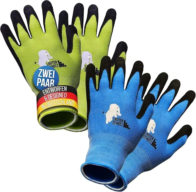 LAUTERSCHUTZ® Gants de travail pour enfants