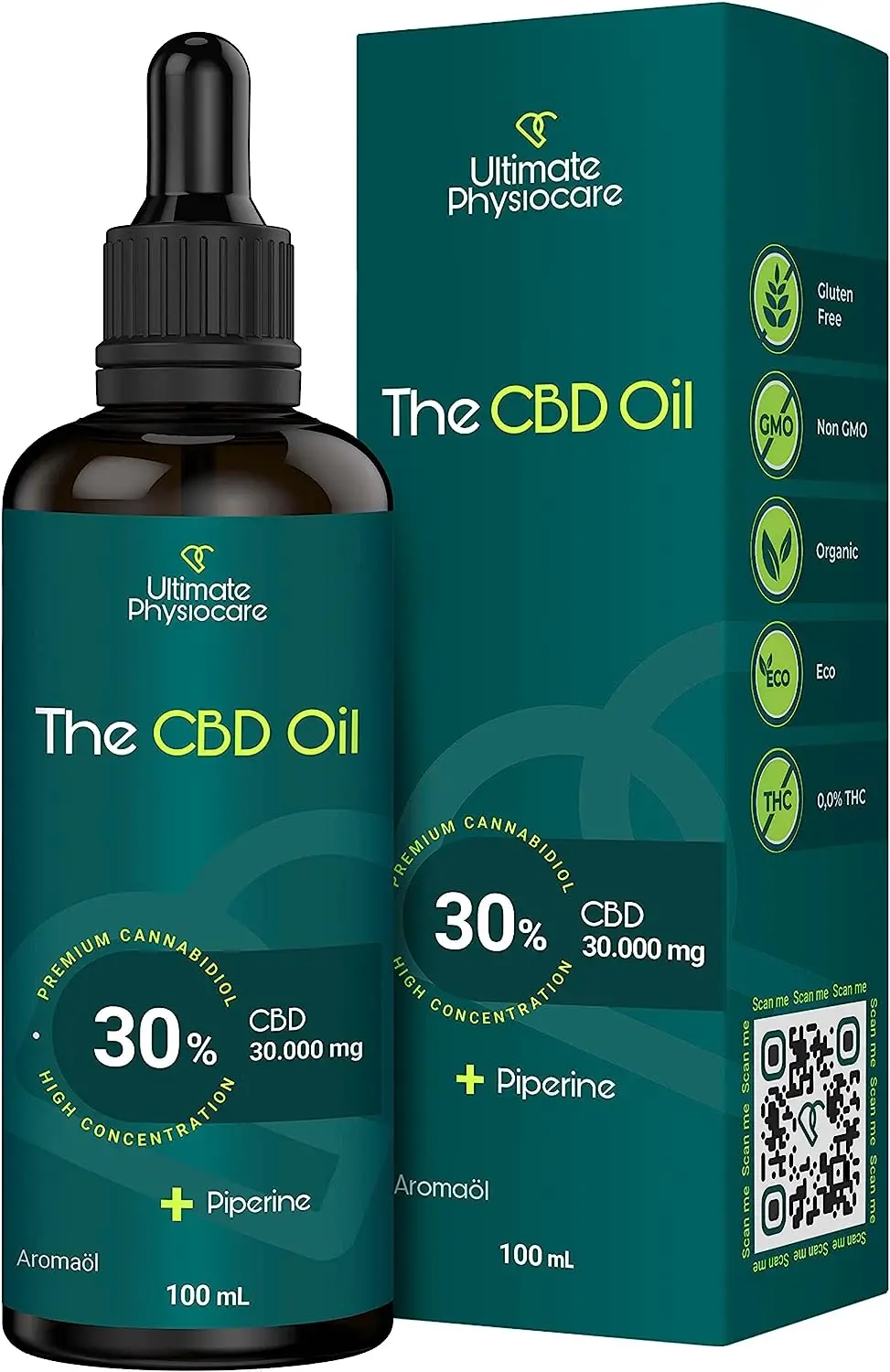 ULTIMATE PHYSIOCARE CBD Öl 30%