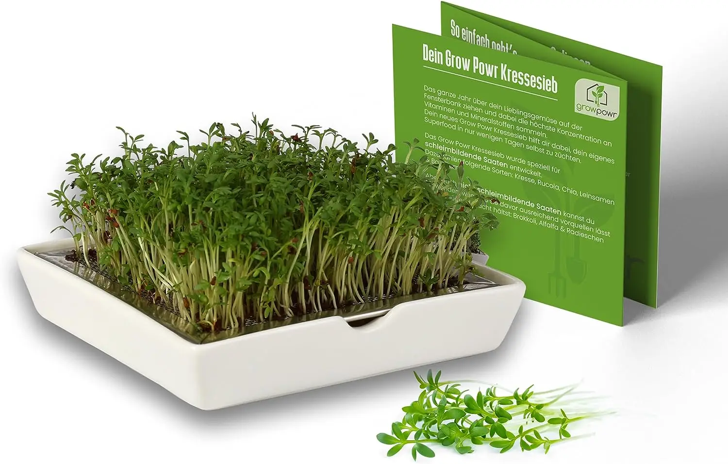 growpowr® Plateau de culture de cresson