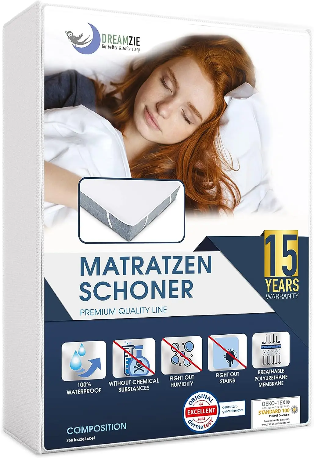 Dreamzie Matratzenschoner Wasserdicht