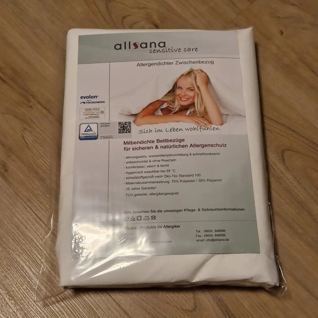 Allergiker MatratzenbezugVerpackung