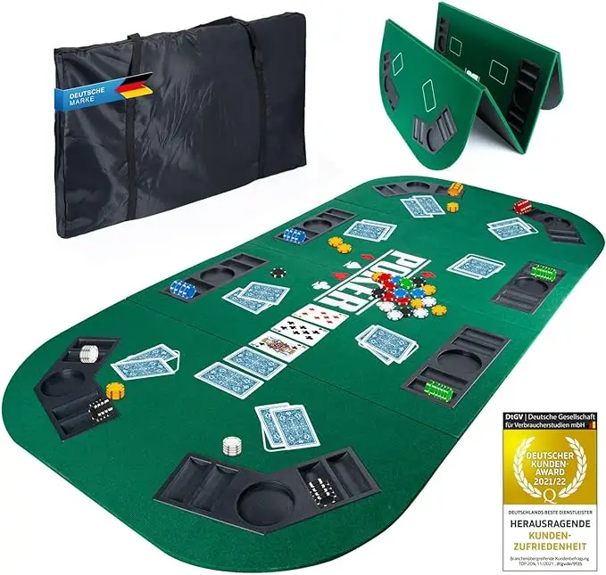 Pokertafel onderlegger van Goods & Gadgets®