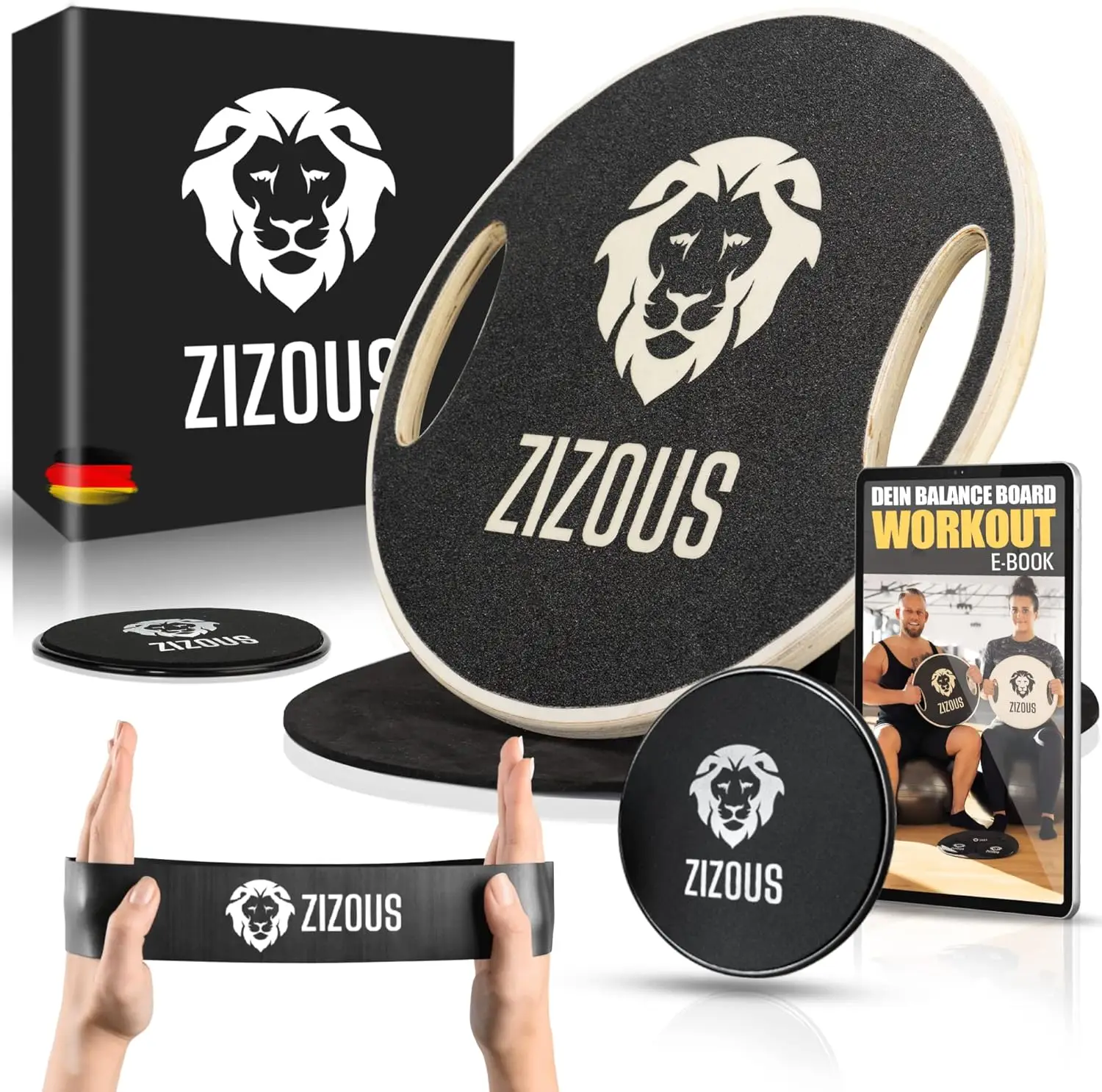 ZIZOUS® Premium Balance Board Set