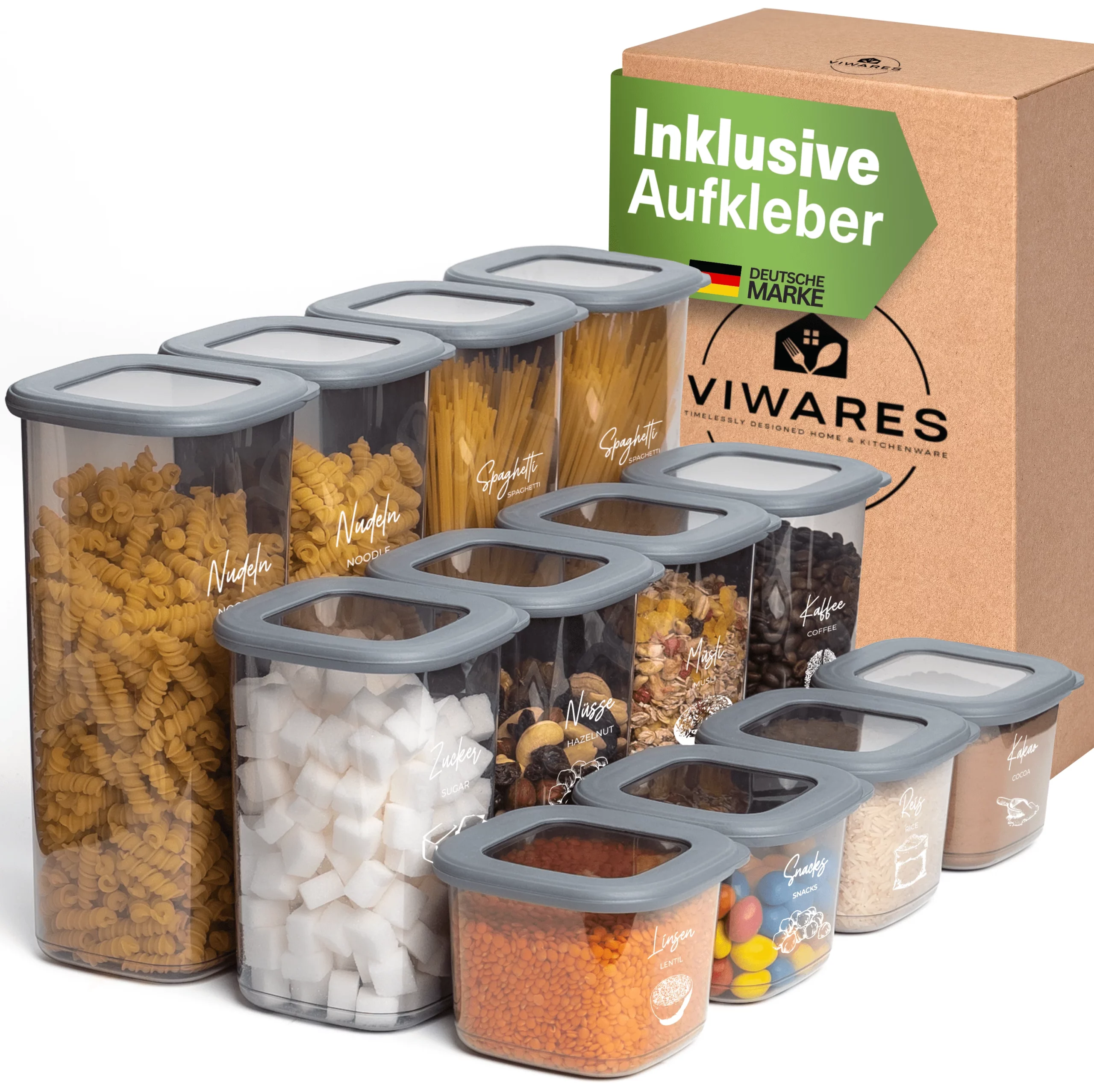 Storage container set from Viwares