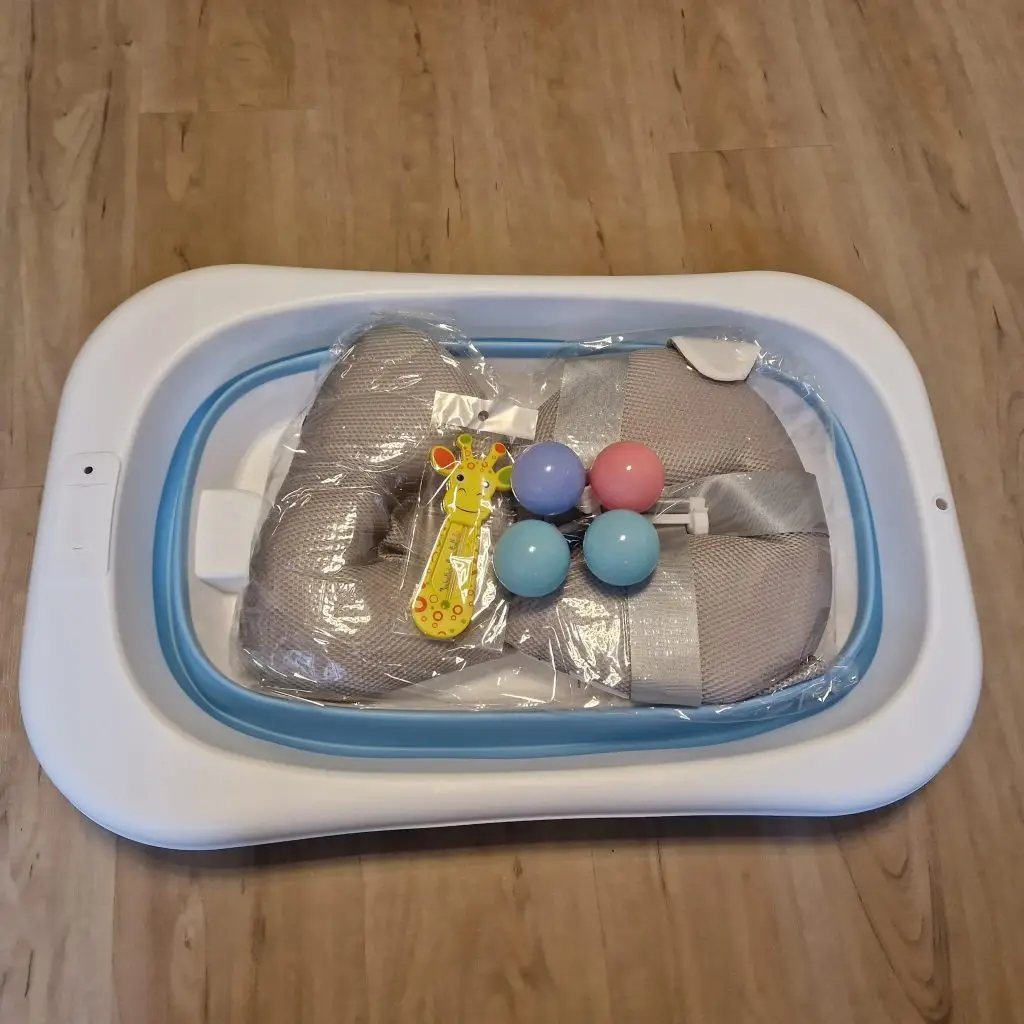 Faltbare Babybadewanne Unboxing