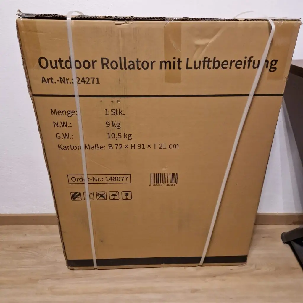 Outdoor RollatorVerpackung