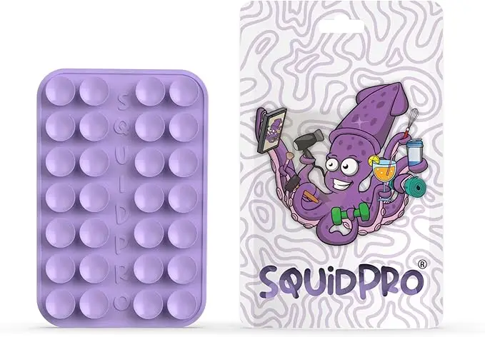 Supporto per cellulare a ventosa in silicone di SQUIDPRO