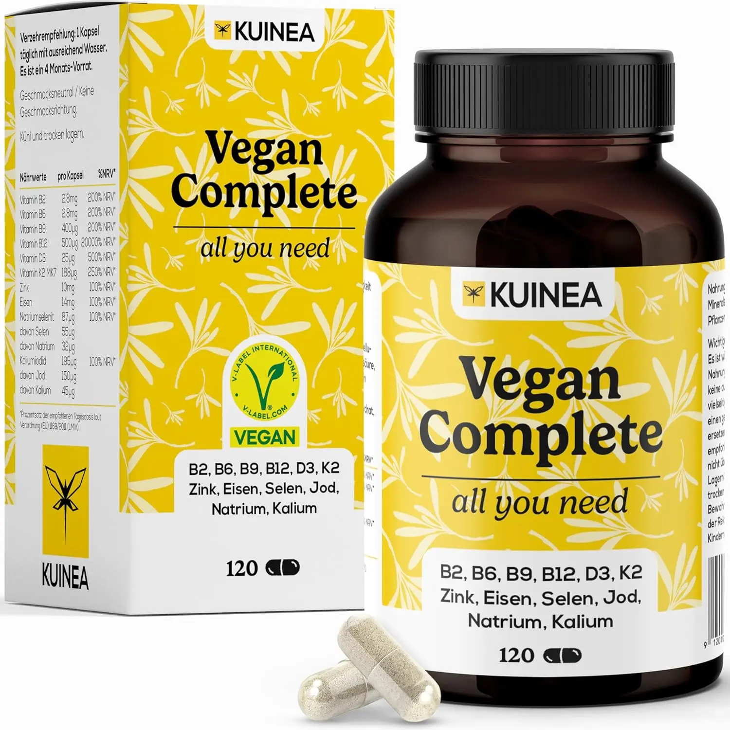 KUINEA Vegan Completo tutto il necessario