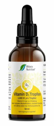 R(h)ein Nutrition Vitamina D3 Gotas 1.000 U.I.