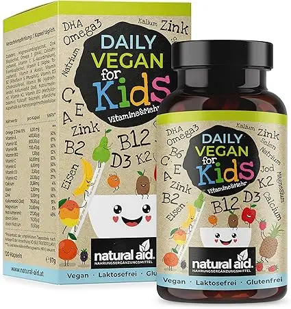 Daily Vegan para niños de natural aid