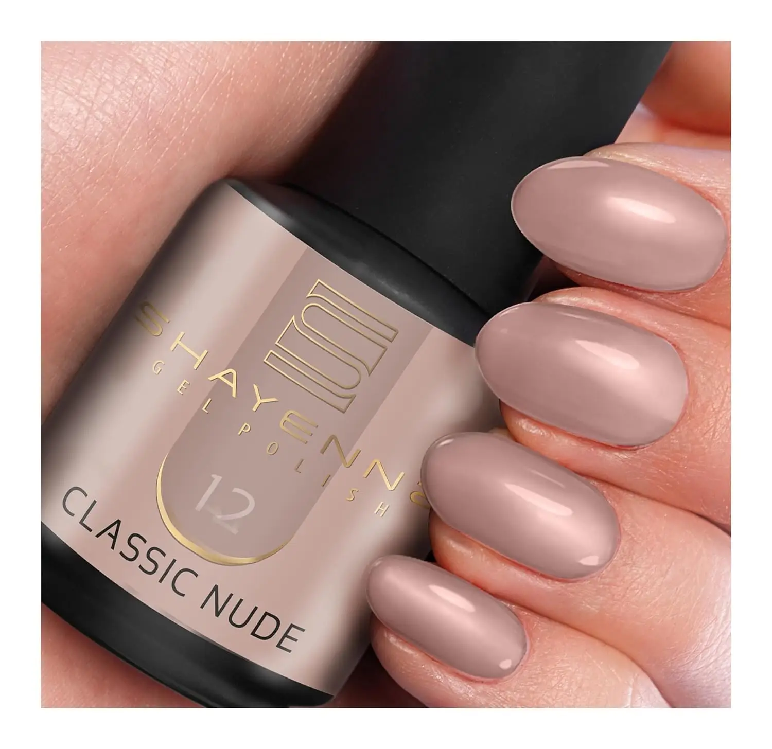 Shayenne UV-Nagellack 12 Classic Nude