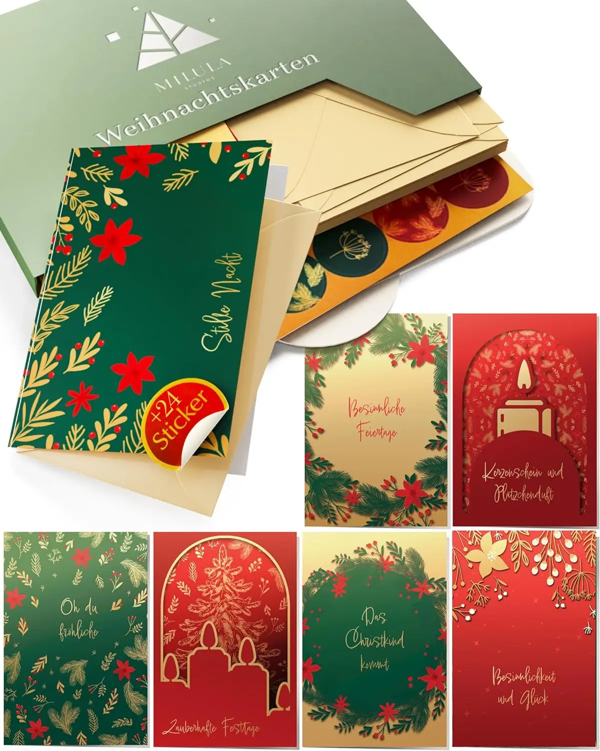 Milula Studios Christmas cards