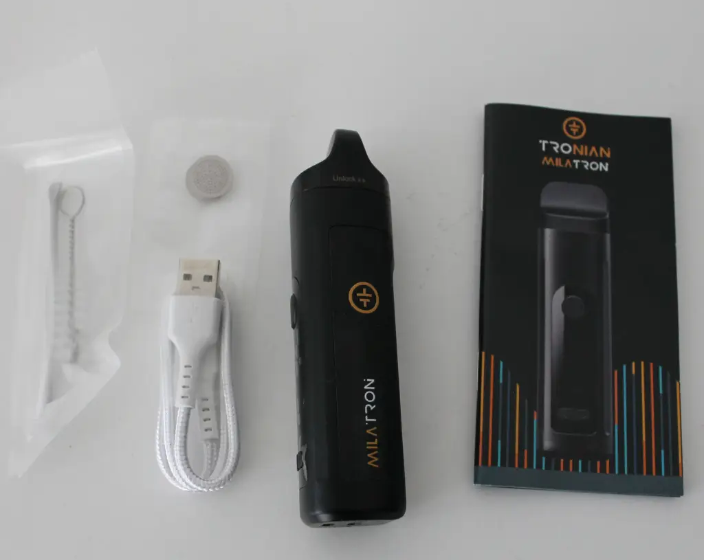 Verpackungsinhalt des Vaporizers