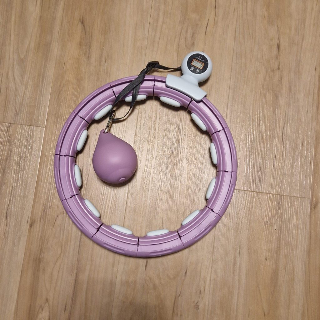 Silent Hula Hoop assembled