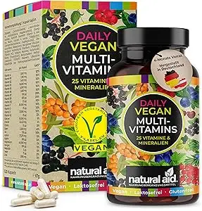 DAILY VEGAN MULTIVITAMINS van natuurlijke hulp