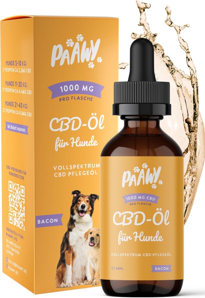 CBD olie voor honden van Paawy