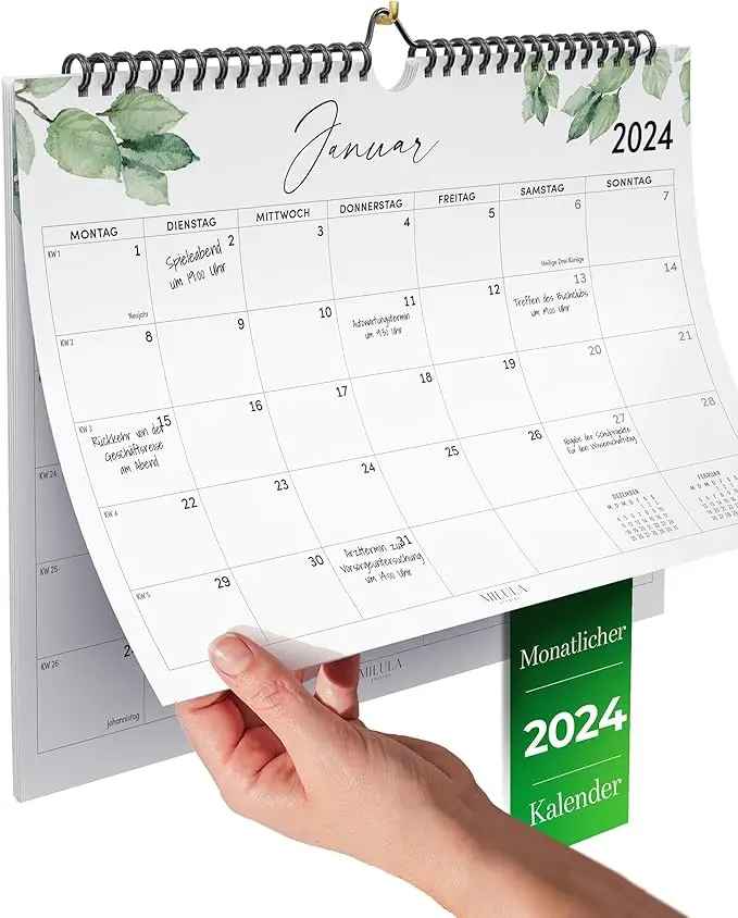 Wandkalender van Milula Studios