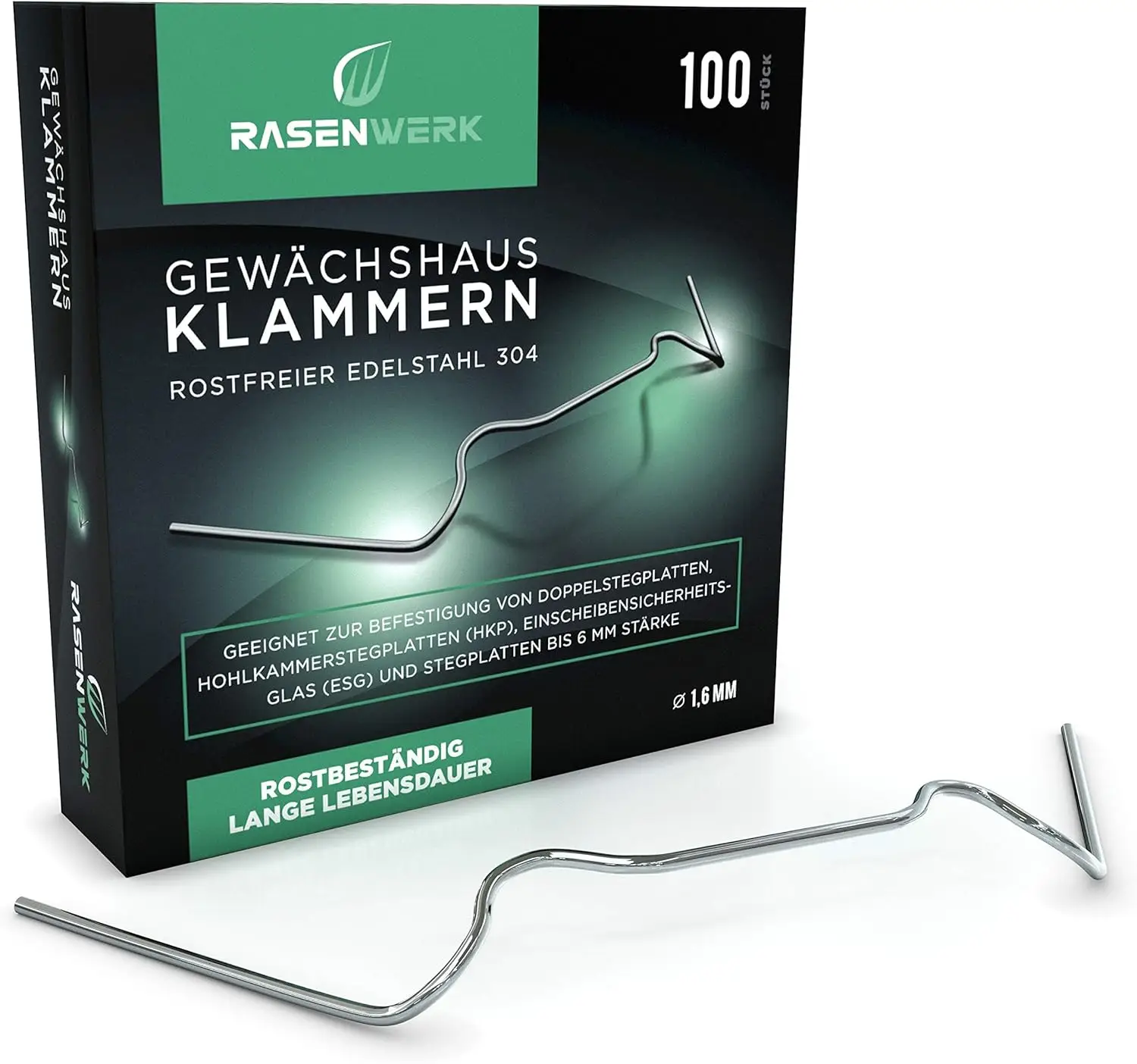 RASENWERK® Gewächshausklammern